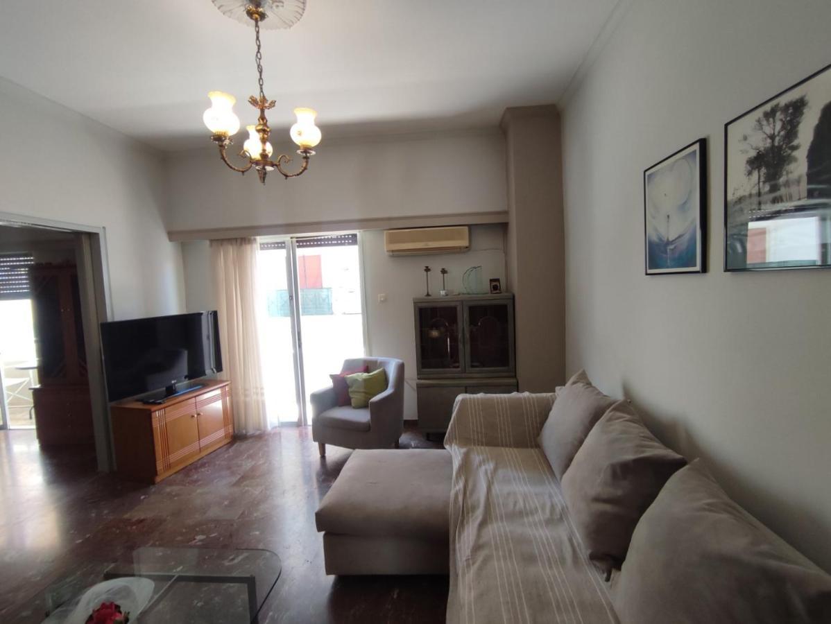 2 Br110 Sqm Free Parking Full Clima Apartment Патра Екстериор снимка