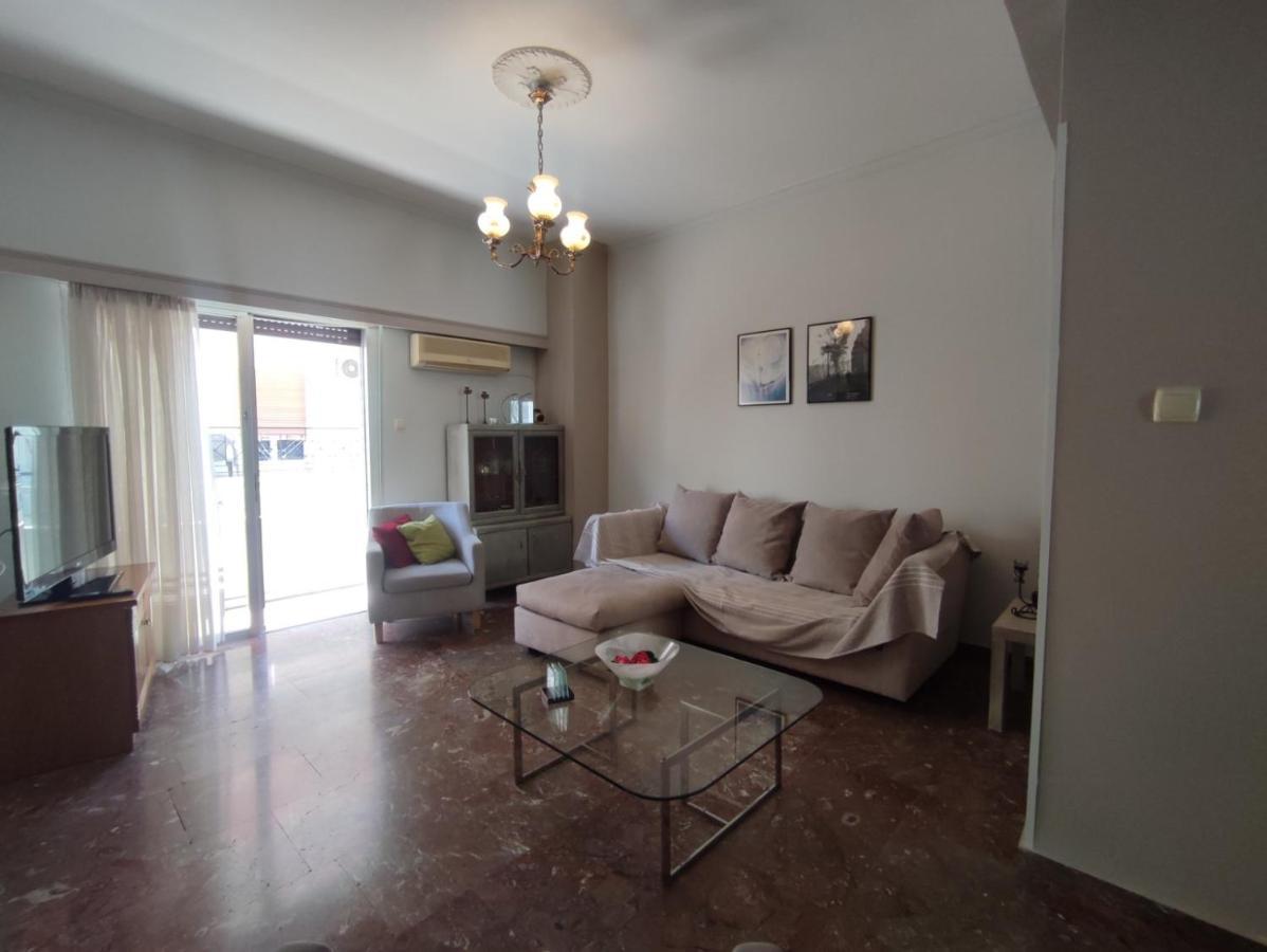 2 Br110 Sqm Free Parking Full Clima Apartment Патра Екстериор снимка