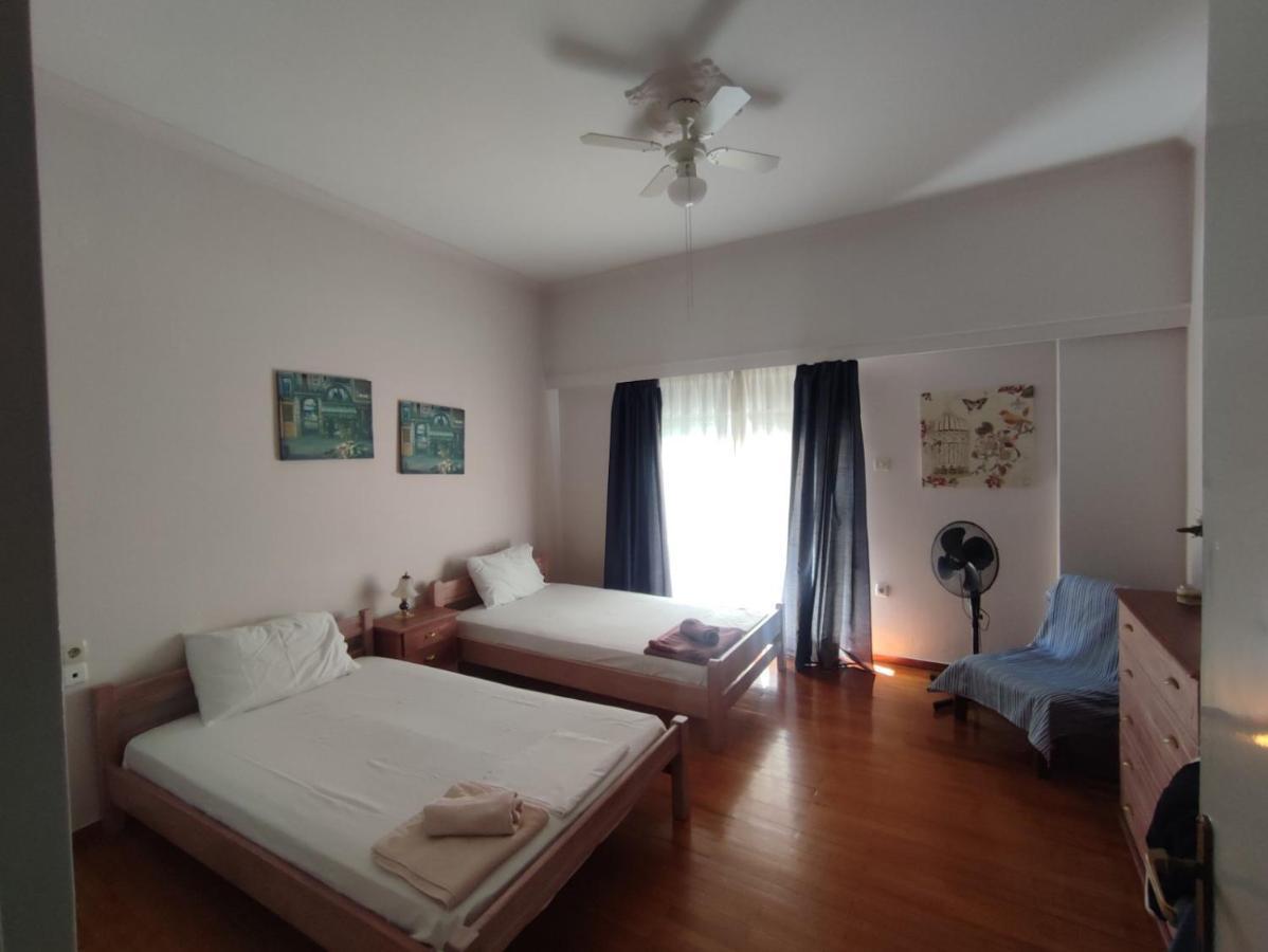 2 Br110 Sqm Free Parking Full Clima Apartment Патра Екстериор снимка