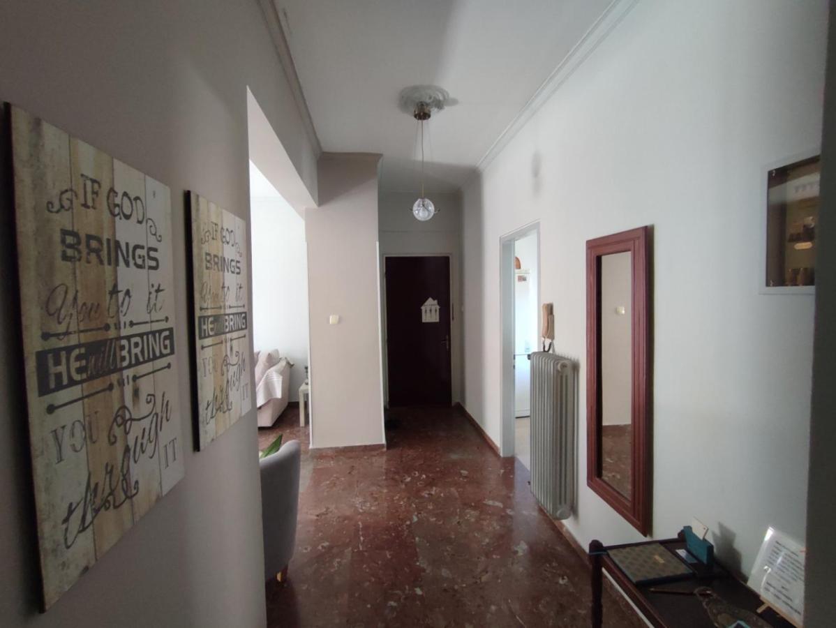 2 Br110 Sqm Free Parking Full Clima Apartment Патра Екстериор снимка